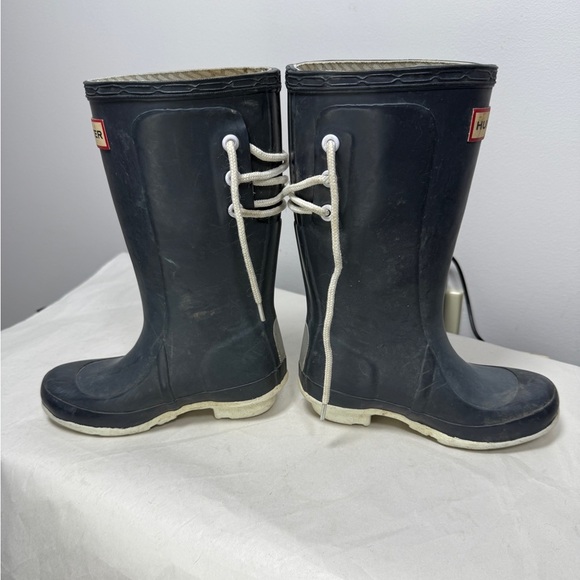 Hunter Kids Youth Tall Ackley Rain Boots Size 11M 12F - Picture 5 of 15